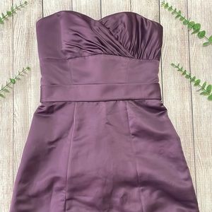 🌸 Clearance! 🌸 Saison B. Purple Strapless Bridesmaid/Prom Dress Size 6
